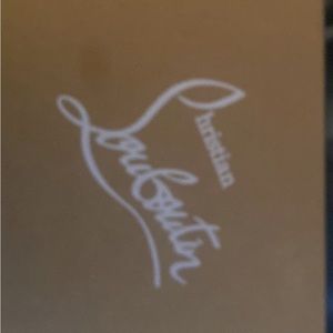 Christian Louboutin red bottom slide. Brand New! Size 42.